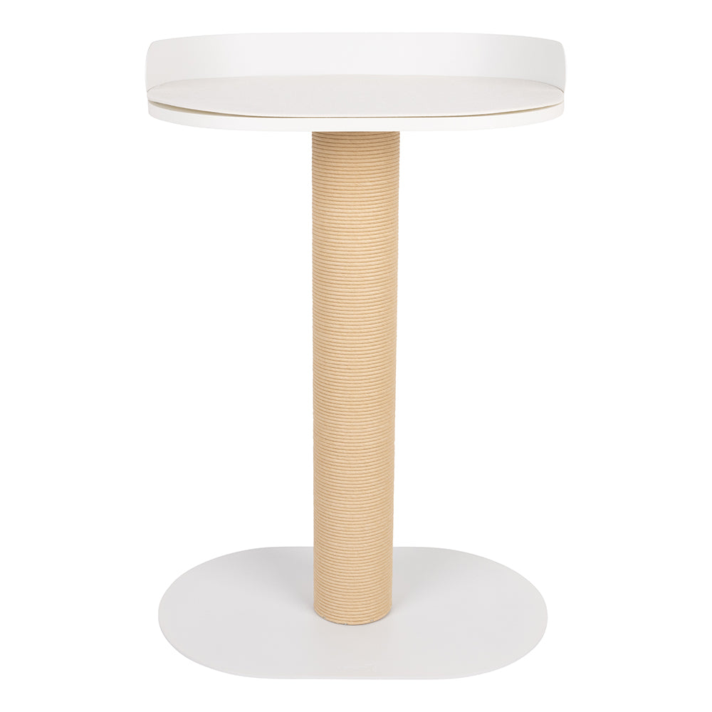 District 70 – OASIS Design stalen krabpaal met ligplaats - 80 cm hoog