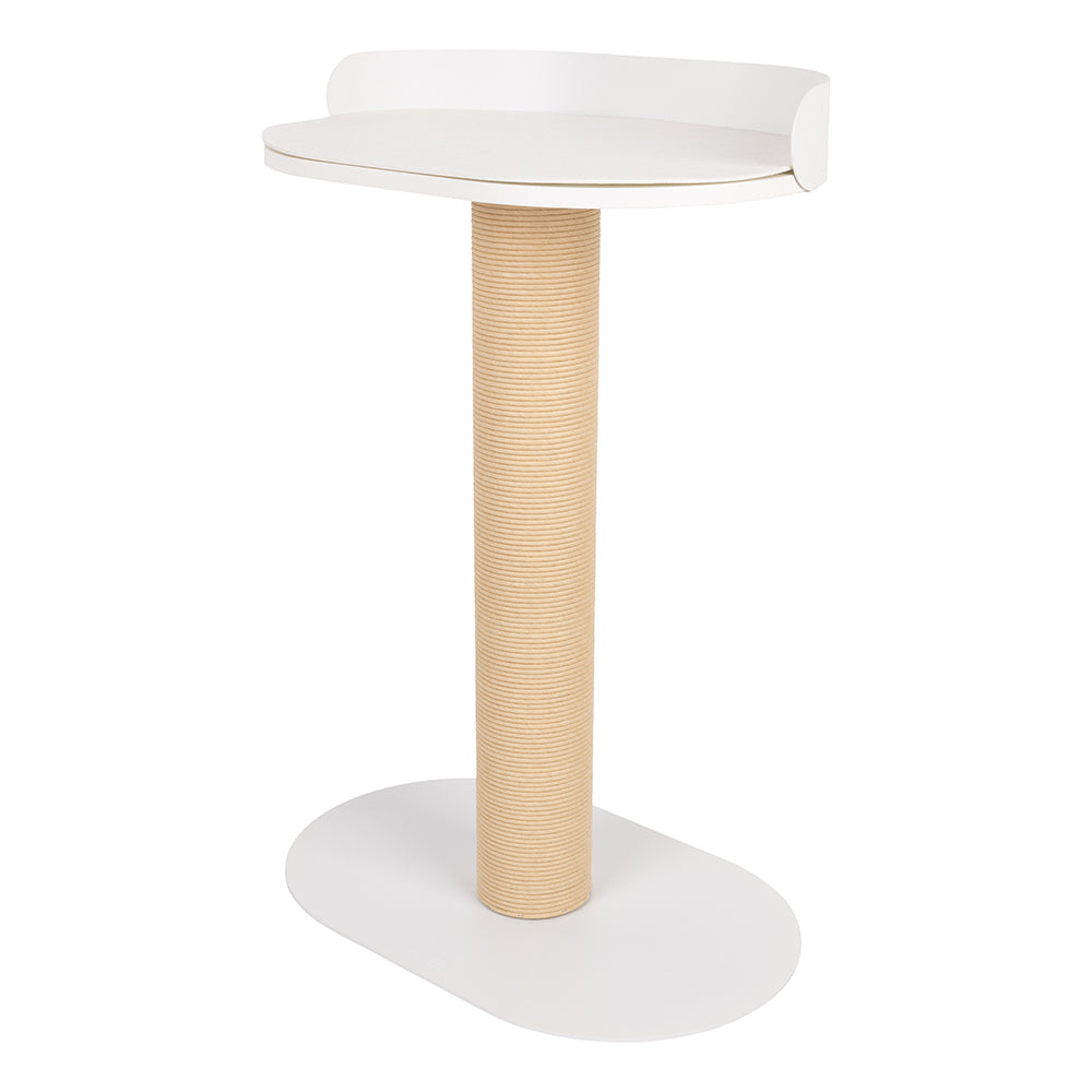District 70 – OASIS Design stalen krabpaal met ligplaats - 80 cm hoog