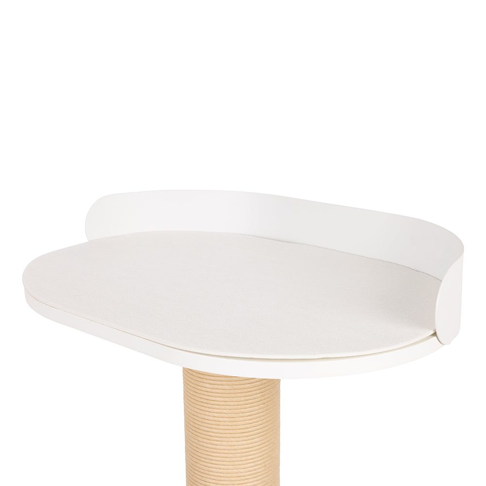 District 70 – OASIS Design stalen krabpaal met ligplaats - 80 cm hoog