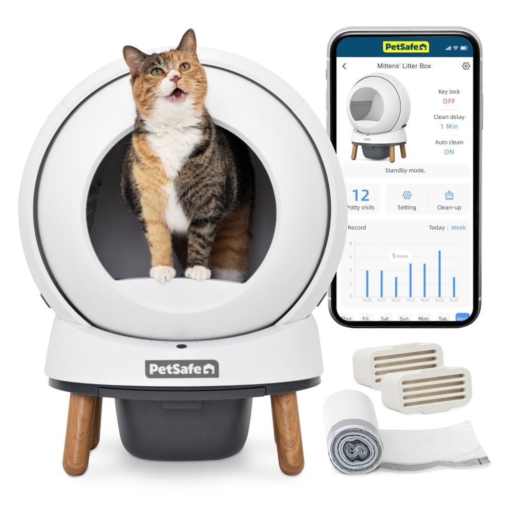PetSafe - ScoopFree SmartSpin™ Self-Cleaning Litter Box