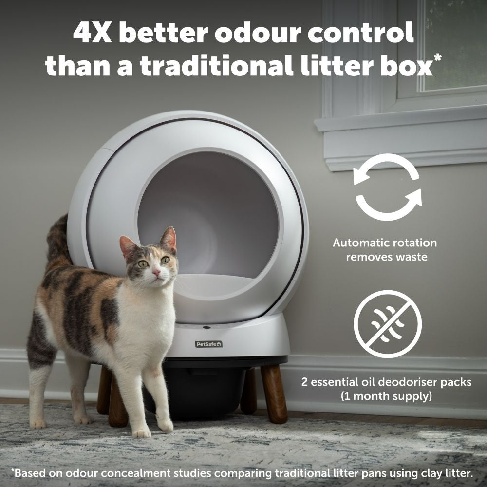 PetSafe - ScoopFree SmartSpin™ Self-Cleaning Litter Box