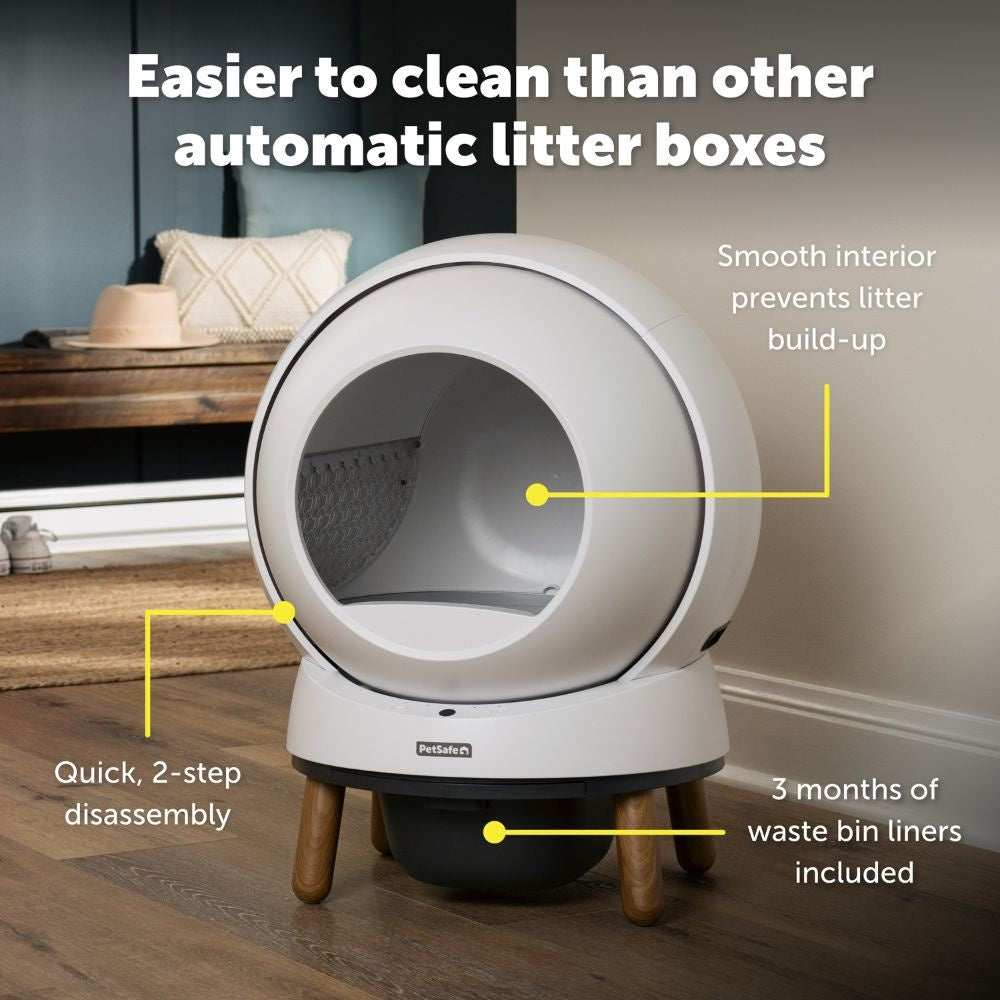 PetSafe - ScoopFree SmartSpin™ Self-Cleaning Litter Box